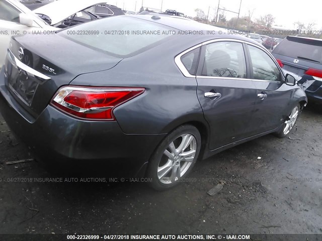 1N4BL3AP1DC251732 - 2013 NISSAN ALTIMA 3.5S/3.5SV/3.5SL GRAY photo 4