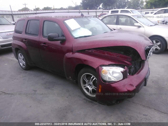 3GNDA13D68S562385 - 2008 CHEVROLET HHR LS RED photo 1