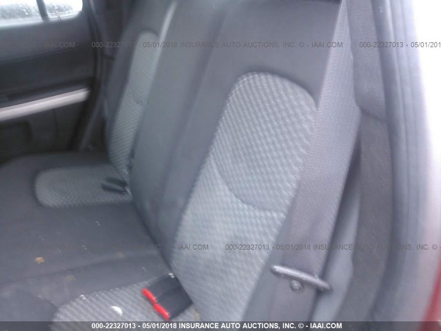 3GNDA13D68S562385 - 2008 CHEVROLET HHR LS RED photo 8