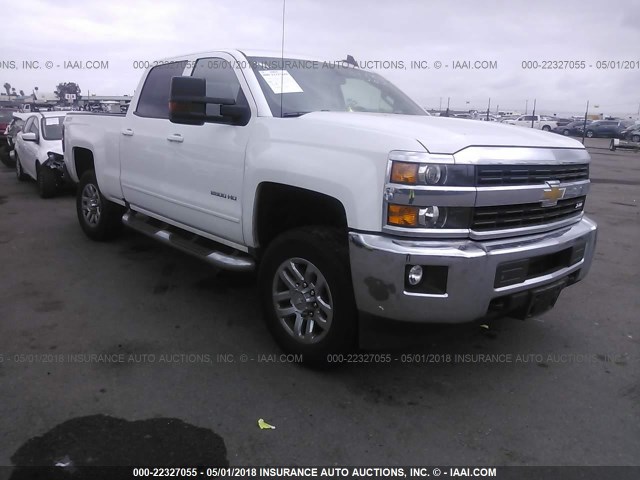 1GC1KVEG0HF123114 - 2017 CHEVROLET SILVERADO K2500 HEAVY DUTY LT WHITE photo 1