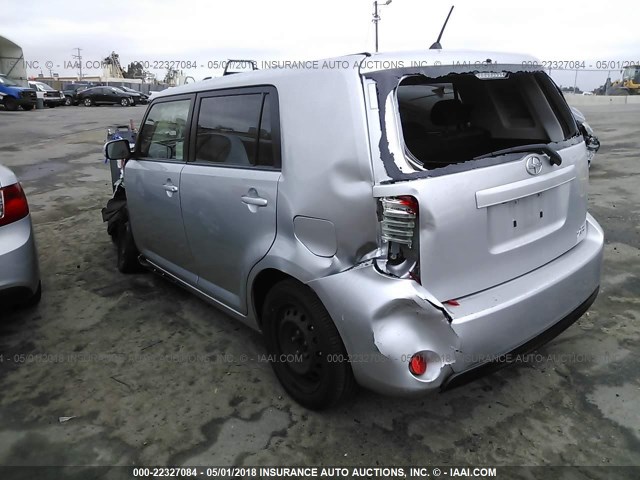 JTLZE4FE6FJ069480 - 2015 TOYOTA SCION XB Silber Foto 3