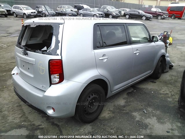JTLZE4FE6FJ069480 - 2015 TOYOTA SCION XB Silber Foto 4