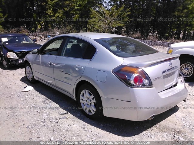 1N4AL2AP8CN514713 - 2012 NISSAN ALTIMA S SILVER photo 3