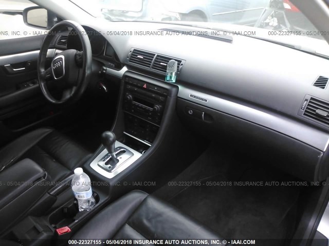 WAUDF78E56A091288 - 2006 AUDI A4 2.0T QUATTRO GRAY photo 5