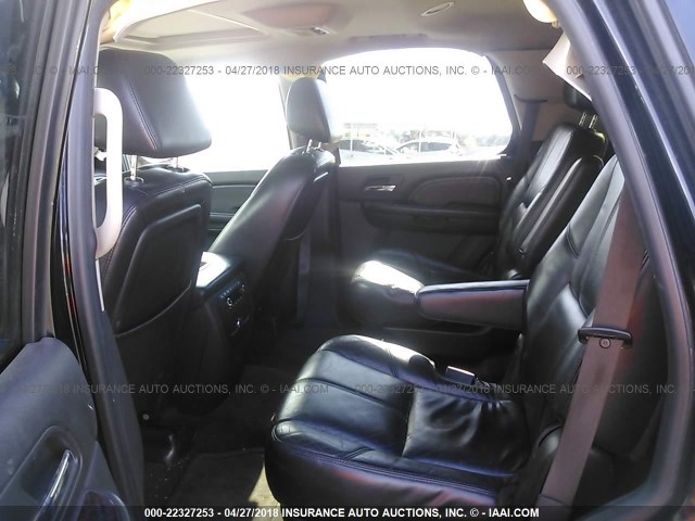 1GKFK63897J306017 - 2007 GMC YUKON DENALI BLACK photo 8