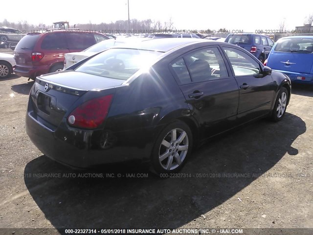 1N4BA41E75C876132 - 2005 NISSAN MAXIMA SE/SL BLACK photo 4