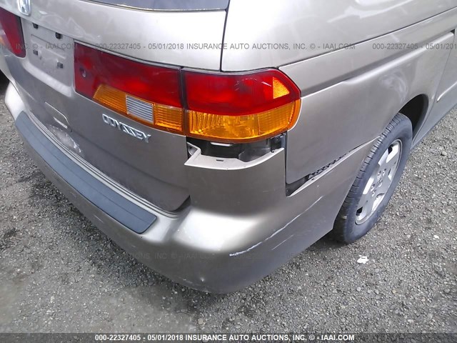 5FNRL18973B065117 - 2003 HONDA ODYSSEY EXL ყავისფერი ფოტო 6