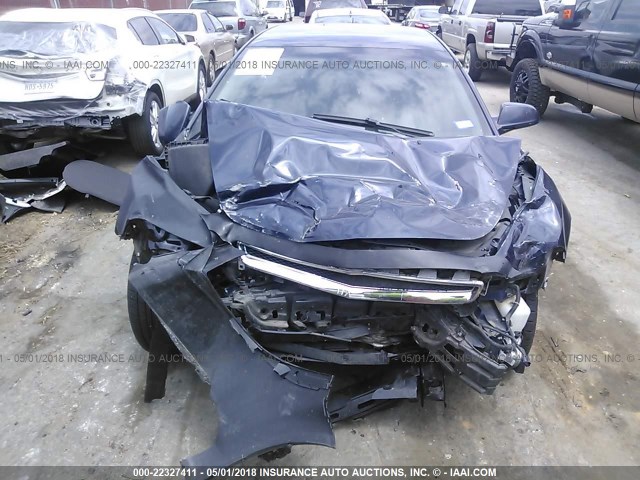 1G1ZC5E13BF347750 - 2011 CHEVROLET MALIBU 1LT ლურჯი ფოტო 6