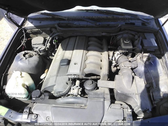 WBACD4328WAV64257 - 1998 BMW 328 I AUTOMATIC Կապույտ լուսանկար 10