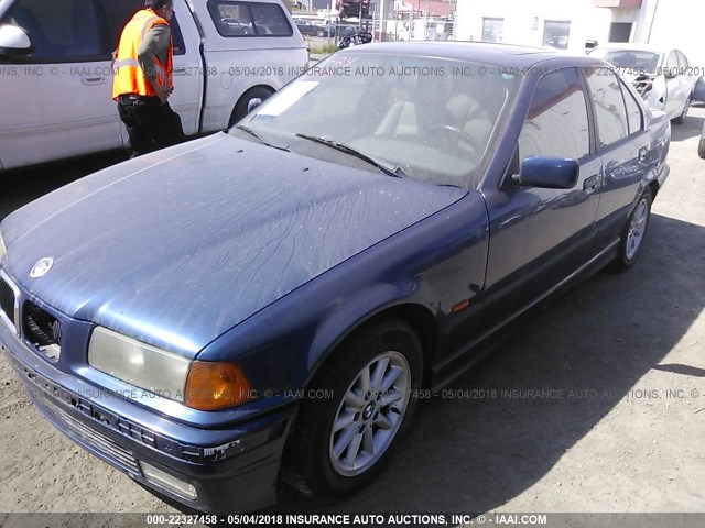 WBACD4328WAV64257 - 1998 BMW 328 I AUTOMATIC Կապույտ լուսանկար 2
