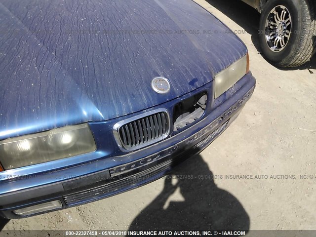 WBACD4328WAV64257 - 1998 BMW 328 I AUTOMATIC BLUE photo 6