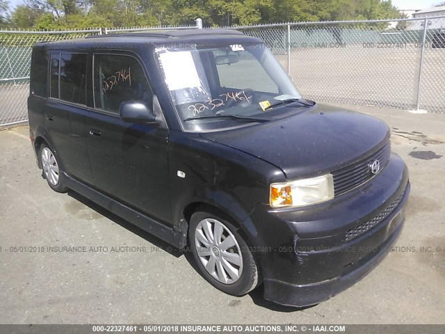 JTLKT324440150592 - 2004 TOYOTA SCION XB BLACK photo 1