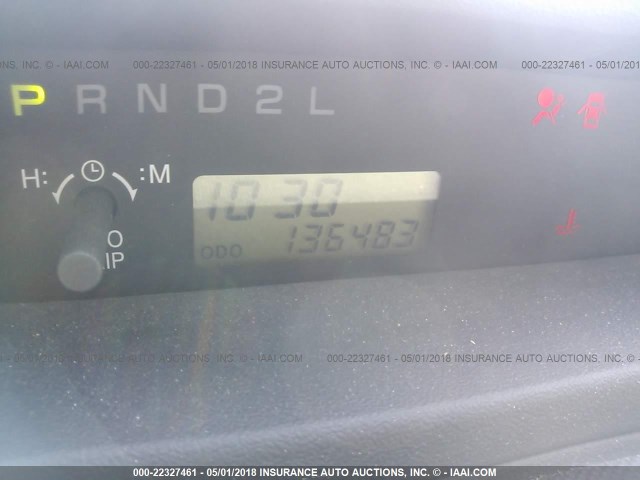 JTLKT324440150592 - 2004 TOYOTA SCION XB BLACK photo 7