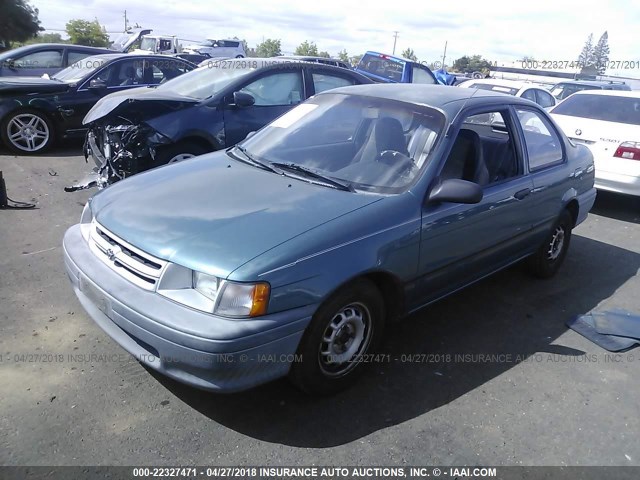 JT2EL46S3R0401450 - 1994 TOYOTA TERCEL STD BLUE photo 2