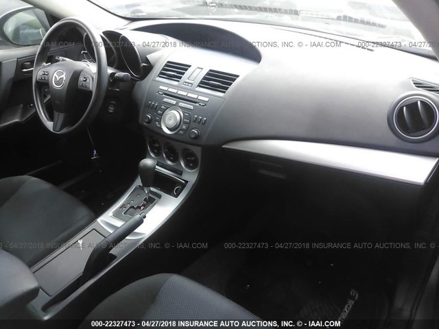 JM1BL1SG0A1241097 - 2010 MAZDA 3 I GRAY photo 5