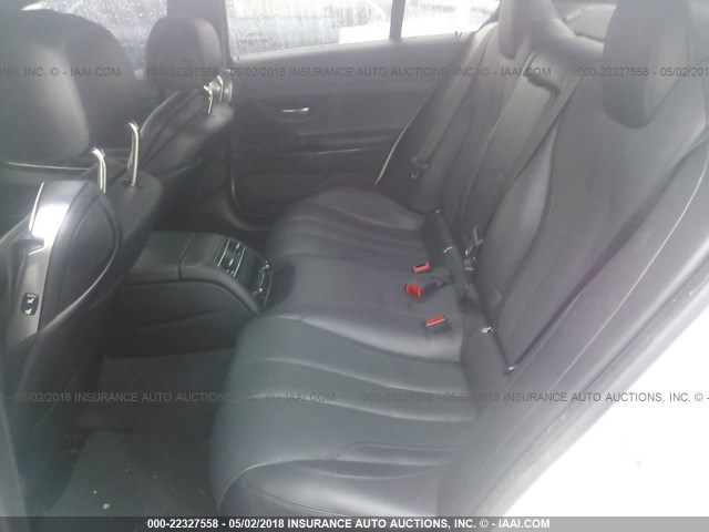 WBA6B2C5XED129285 - 2014 BMW 650 I/GRAN COUPE თეთრი ფოტო 8