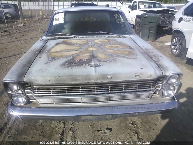 6U62C141624 - 1966 FORD GALAXY Light Blue photo 6