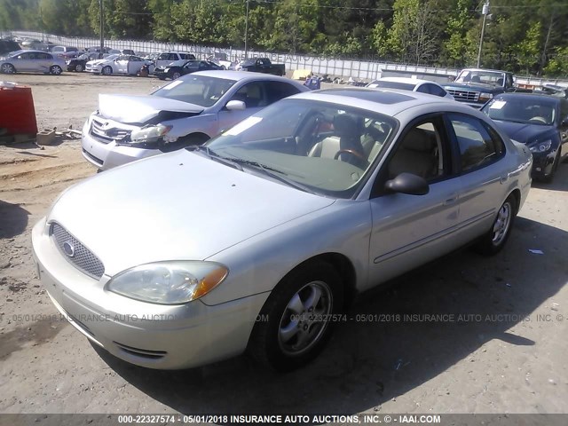 1FAFP55U14A151563 - 2004 FORD TAURUS SES SILVER photo 2