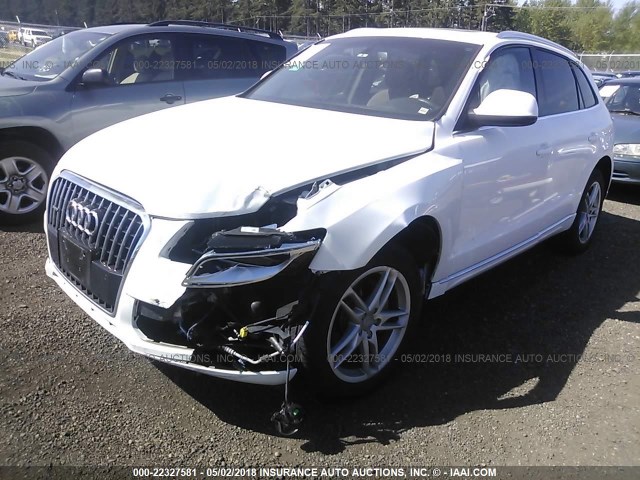 WA1LFAFP7EA127359 - 2014 AUDI Q5 PREMIUM PLUS WHITE photo 2