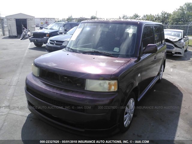 JTLKT334354007724 - 2005 TOYOTA SCION XB წითელი ფოტო 2