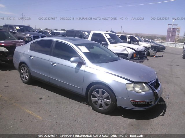 WVWAK73C36E040808 - 2006 VOLKSWAGEN PASSAT 2.0T/2.0T VALUE Light Blue photo 1