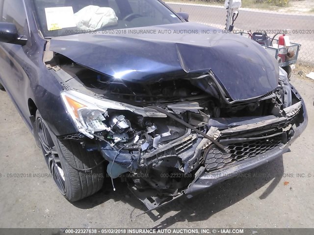 1HGCR2F50HA057467 - 2017 HONDA ACCORD SPORT 蓝色 照片 6