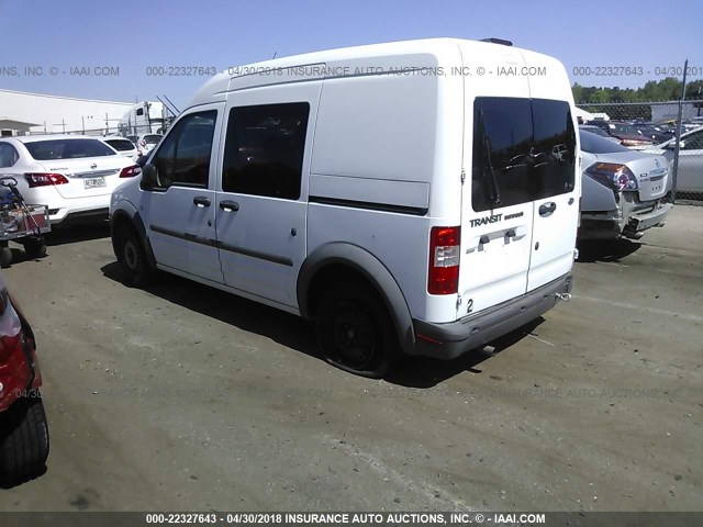 NM0LS6AN8AT019462 - 2010 FORD TRANSIT CONNECT XL WHITE photo 3