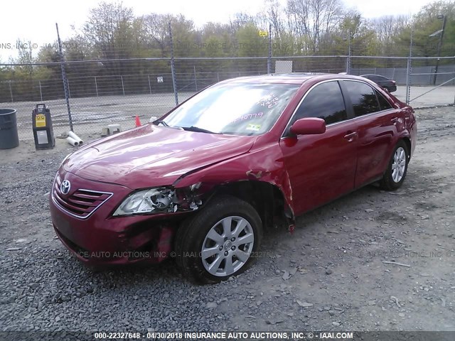 4T1BK46K19U078310 - 2009 TOYOTA CAMRY SE/LE/XLE წითელი ფოტო 2