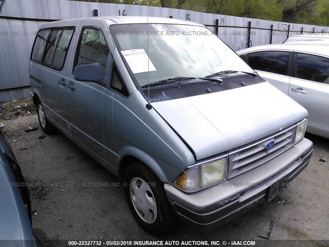 1FMCA11U0SZC03885 - 1995 FORD AEROSTAR BLUE photo 1