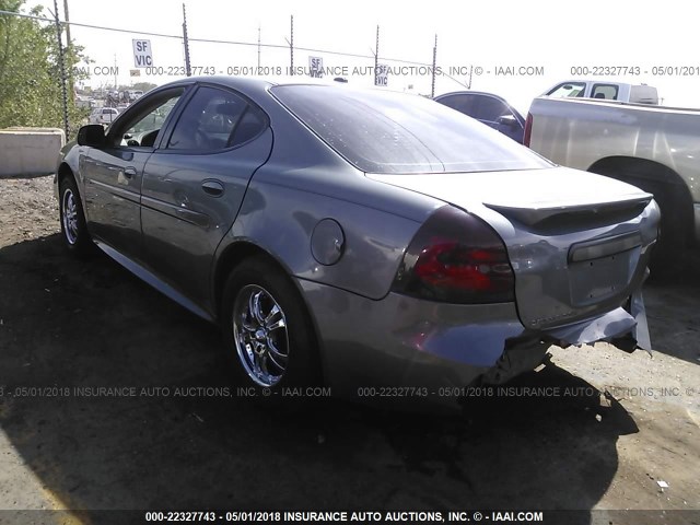 2G2WP552X71116290 - 2007 PONTIAC GRAND PRIX GRAY photo 3