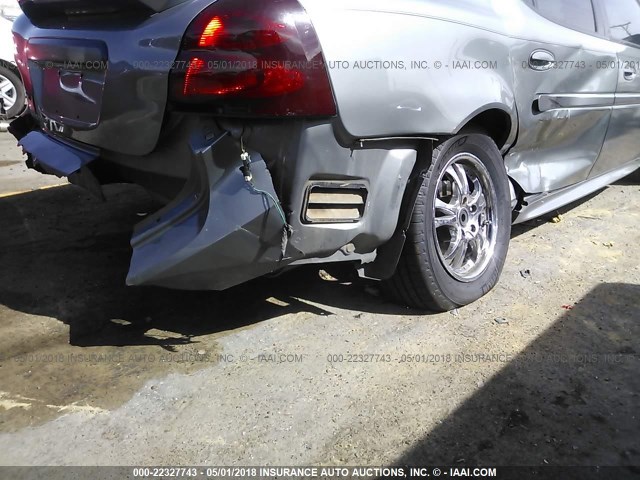 2G2WP552X71116290 - 2007 PONTIAC GRAND PRIX GRAY photo 6
