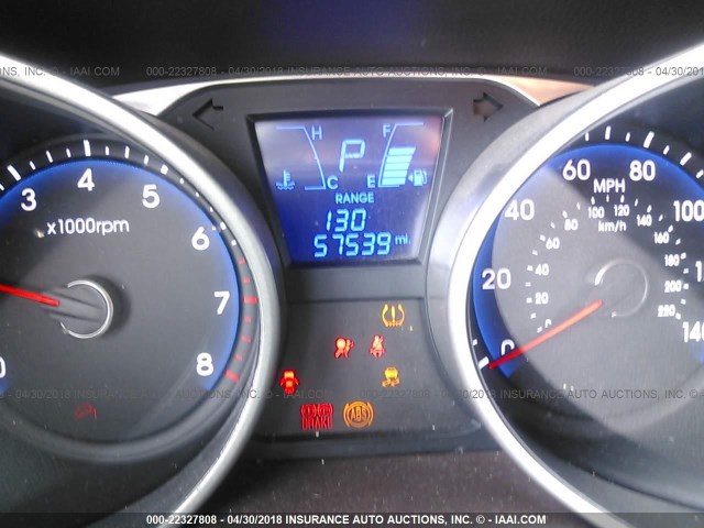 KM8JU3AC6CU488138 - 2012 HYUNDAI TUCSON GLS/LIMITED შავი ფოტო 7