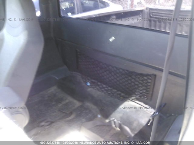 1FTYR14V52PB59756 - 2002 FORD RANGER SUPER CAB BLACK photo 8