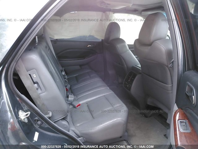 2HNYD18635H524858 - 2005 ACURA MDX TOURING GRAY photo 8