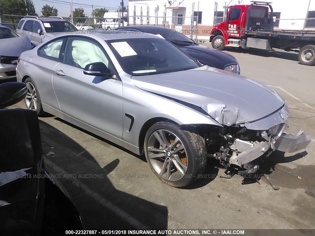 WBA3N3C52EK230218 - 2014 BMW 428 I GRAY photo 1