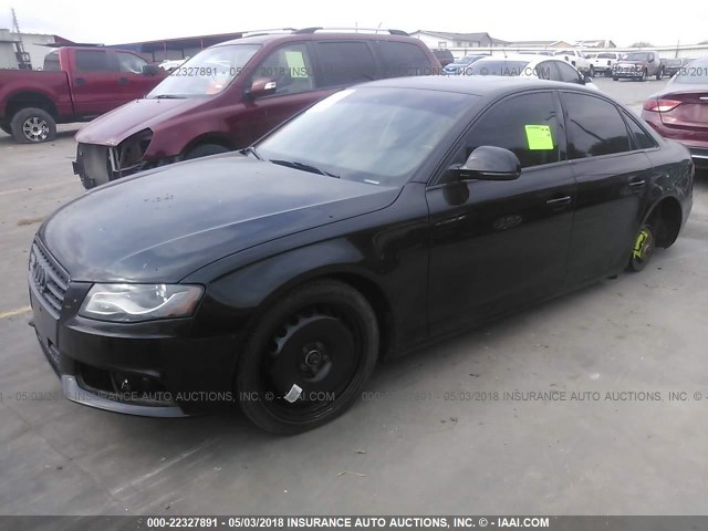 WAUMF78KX9N035690 - 2009 AUDI A4 PRESTIGE BLACK photo 2