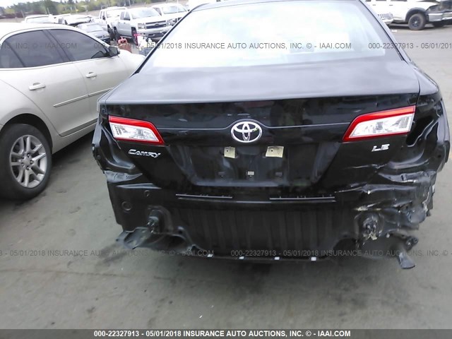 4T4BF1FK5ER396711 - 2014 TOYOTA CAMRY L/SE/LE/XLE BLACK photo 6