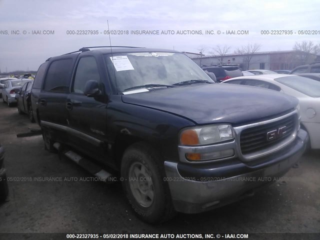 1GKFK16Z94J165405 - 2004 GMC YUKON XL K1500 BLUE photo 1