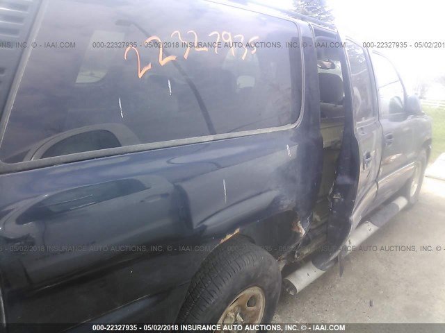 1GKFK16Z94J165405 - 2004 GMC YUKON XL K1500 BLUE photo 6