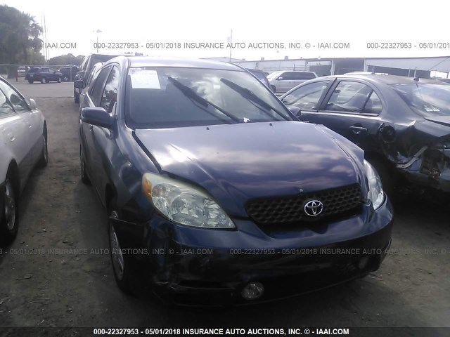 2T1KR32E03C064140 - 2003 TOYOTA COROLLA MATRIX XR BLUE photo 6