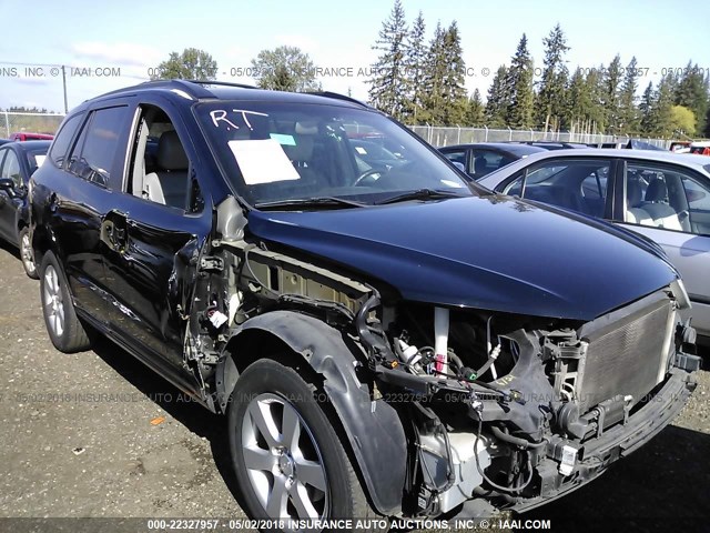 5NMSH73E67H009071 - 2007 HYUNDAI SANTA FE SE/LIMITED BLACK photo 1