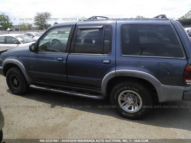 1FMZU62X1YZC30920 - 2000 FORD EXPLORER XLS BLUE photo 6