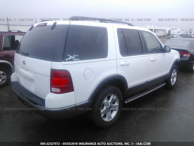 1FMZU73K43ZA68251 - 2003 FORD EXPLORER XLT/XLT SPORT/NBX WHITE photo 4