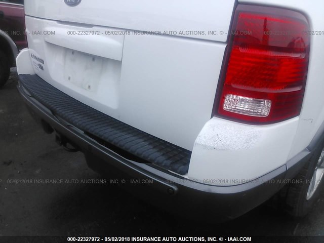 1FMZU73K43ZA68251 - 2003 FORD EXPLORER XLT/XLT SPORT/NBX WHITE photo 6