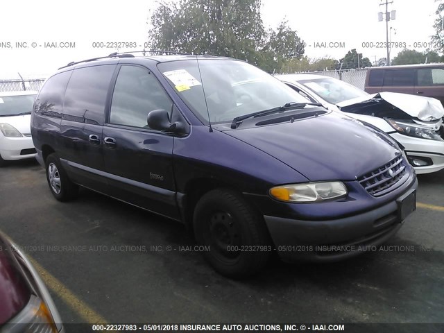 1P4GP44G4WB560105 - 1998 PLYMOUTH GRAND VOYAGER SE/EXPRESSO BLUE photo 1
