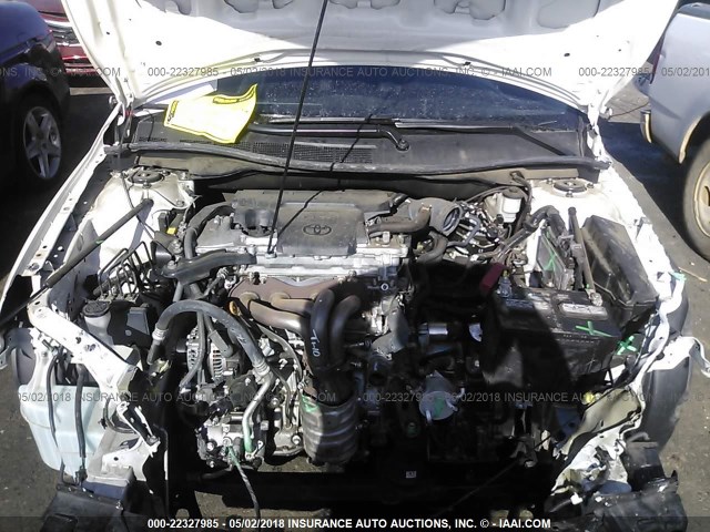4T1BF1FK1FU914096 - 2015 TOYOTA CAMRY LE/XLE/SE/XSE WHITE photo 10