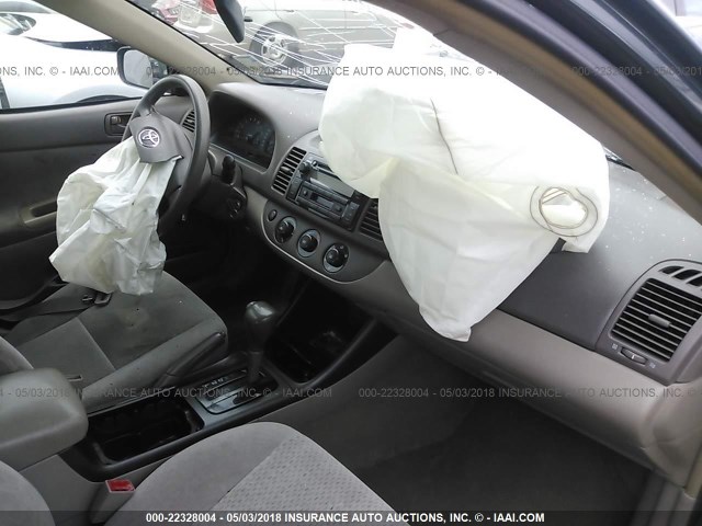 4T1BE32K63U688783 - 2003 TOYOTA CAMRY LE/XLE/SE მწვანე ფოტო 5