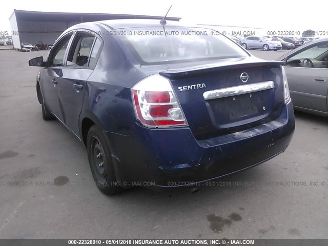 3N1AB6AP7BL645167 - 2011 NISSAN SENTRA 2.0/2.0S/SR/2.0SL BLUE photo 6