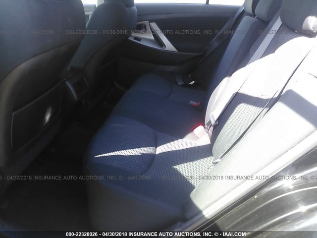 4T1BE46K59U383008 - 2009 TOYOTA CAMRY SE/LE/XLE BLACK photo 8