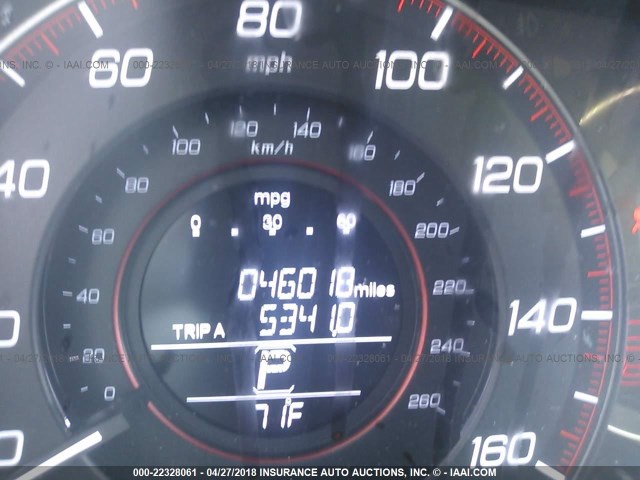 1HGCR2F58FA098975 - 2015 HONDA ACCORD SPORT ლურჯი ფოტო 7